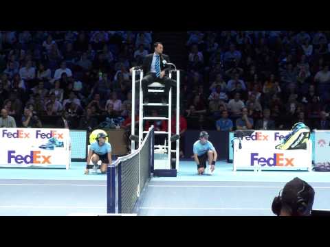 Tennis: Height over net (Nadal v Fish 2011)