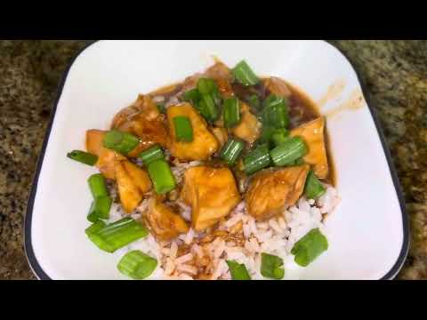 Instant Pot ORANGE CHICKEN Recipe - Quick Recipe - 6 ingredients