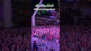 Bran Van 3000 crowd after the Montreal International Jazz Festival