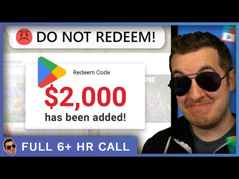 Scammer BEGS Me To Stop Wasting Gift Cards (Unedited 6hrs)