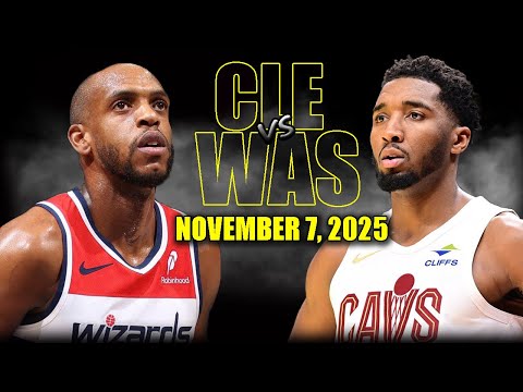 Cleveland Cavaliers vs Washington Wizards Full Game Highlights - November 7, 2025 | NBA Season