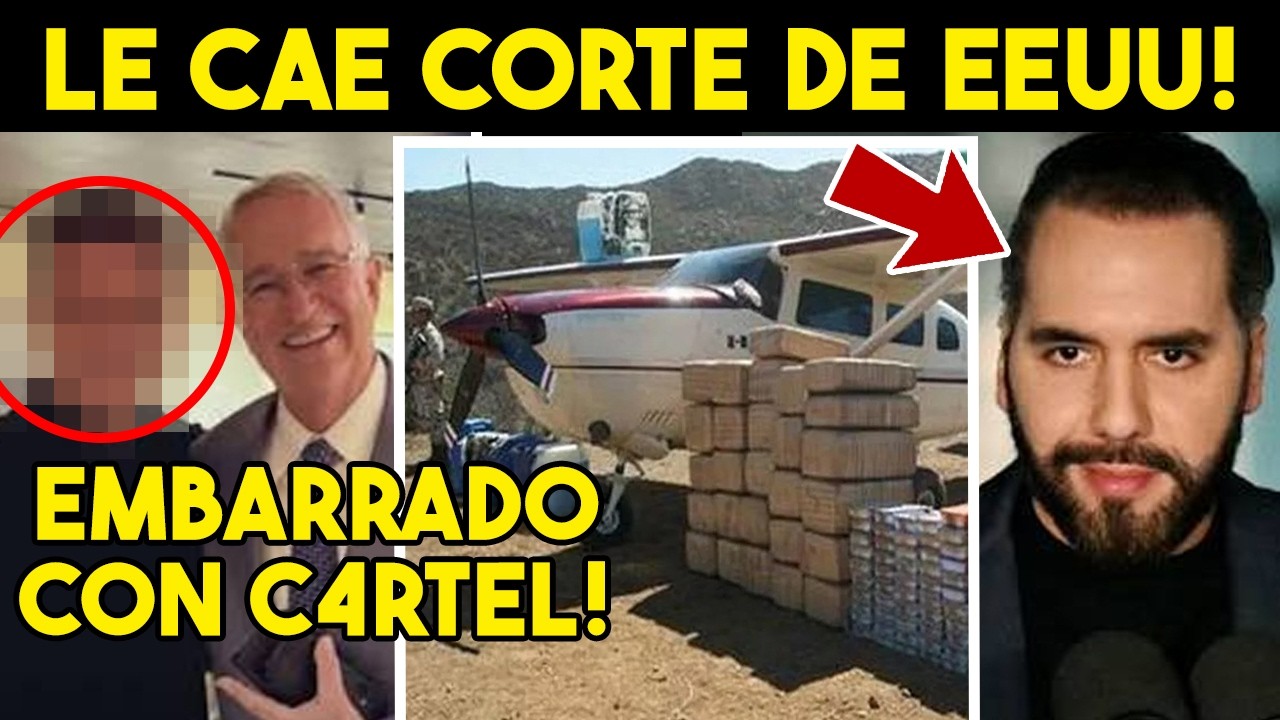 Es el fin! SALINAS EMBARRADO CON C4RTEL DE BUKELE, le cae corte de EEUU. Sale el peine
