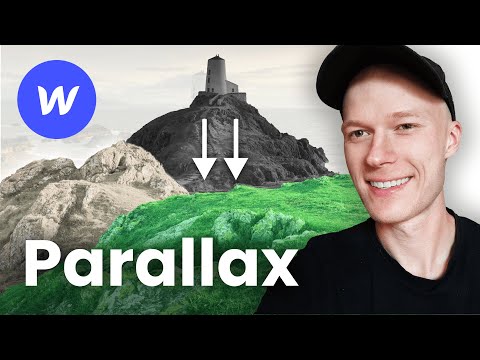 Beautiful Parallax Scroll Animation in Webflow