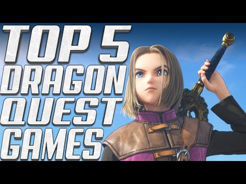 Top 5 Dragon Quest Games Ever Made!