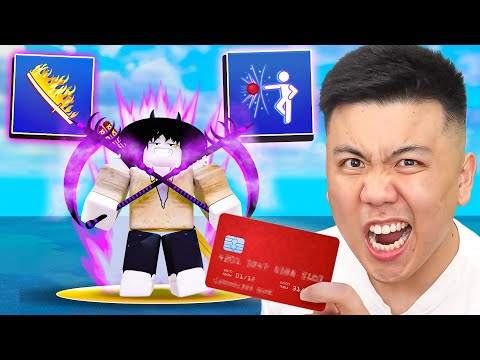I spent $35,679 on ROBLOX Blade Ball