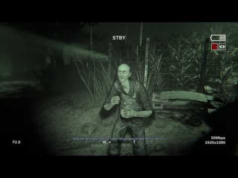 Outlast 2 - The Fields: Head to Chapel: Escape Cultists in Fields (Microphone) Gameplay, Reach Barn