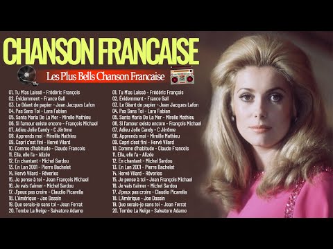 Les 100 Plus Belles Chansons Francaise en Tous les temps Frédéric François,C Aznavour,Mike Brant