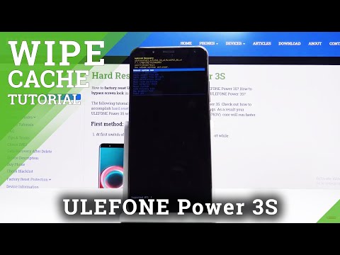 How to Wipe Cache Partition in ULEFONE Power 3S – Reset Cache Files