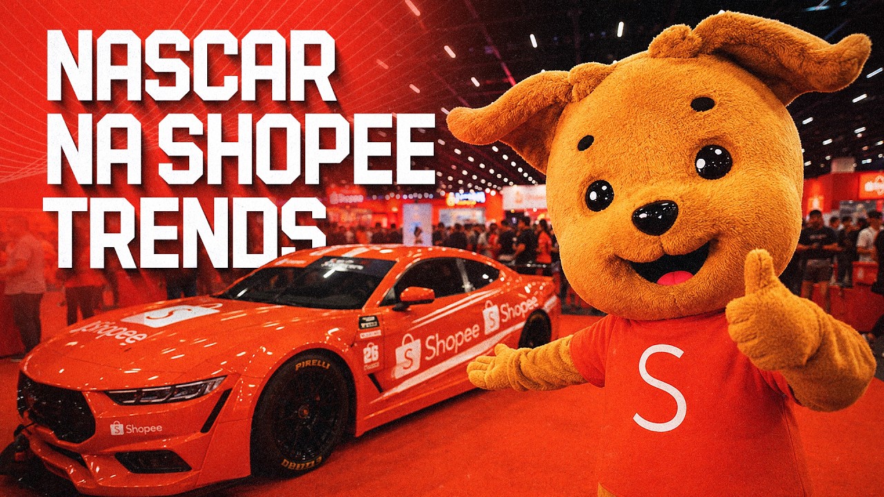 SHOPITO dirigindo um NASCAR?? 👀 | Shopee Trends 2026