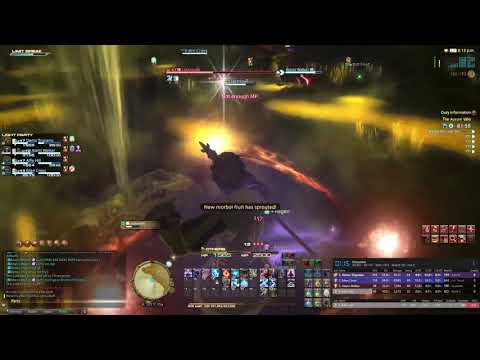 FFXIV dungeon DPS addon test.