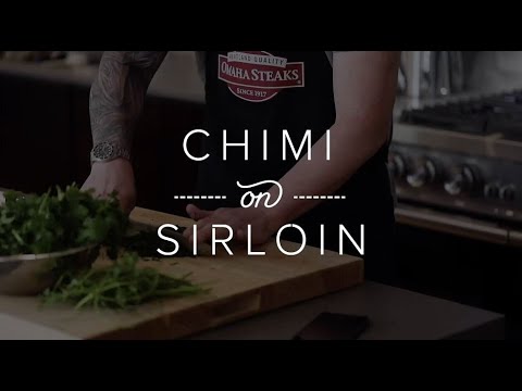 Grilled Top Sirloin with Chimichurri Sauce | Omaha...