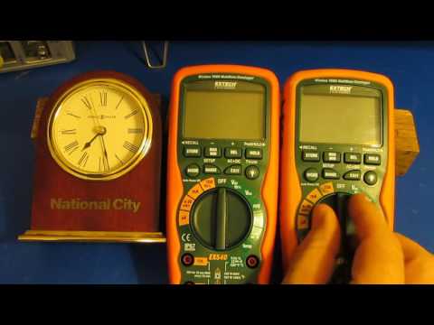 EXTECH EX540 ACV Problem