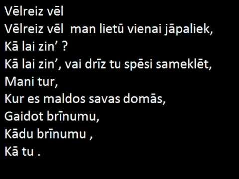 Samanta Tīna - Lai būtu līdzās/I need a hero (lyrics)