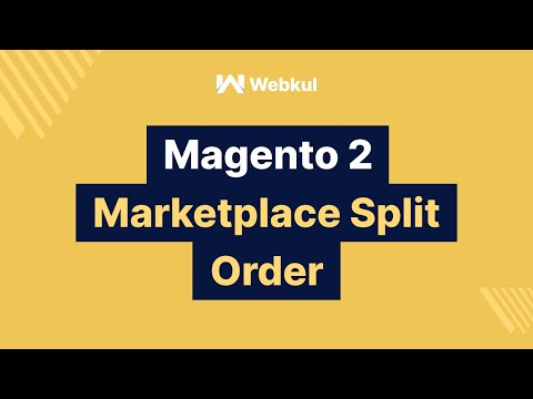 Magento 2 Multi Vendor Marketplace Split Order Add-On