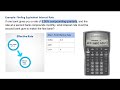 Calculate Equivalent Interest Rate with BA II Plus Financial Calculator