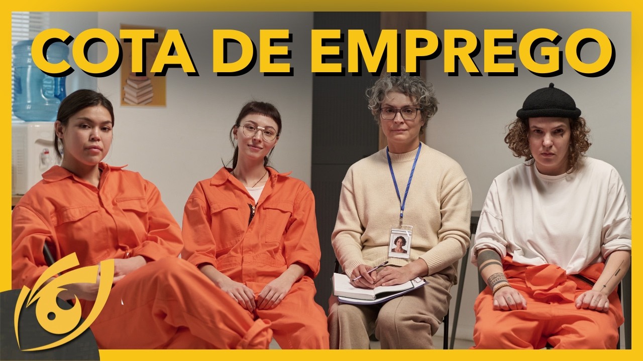 COTA de EMPREGO para PRESOS - ISSO SÓ PODE VIR DE UM LUGAR