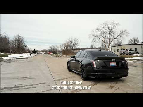 Corsa Performance Cadillac CT5-V Active Valve Exhaust Sound Comparison - COMING SOON