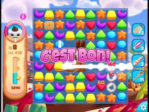 Cookie Jam Blast Level 418 - NO BOOSTERS 🍪 | SKILLGAMING ✔️