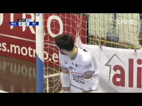 Paradas Asier en el Magna Gurpea - Movistar Inter. Play Off semis 2