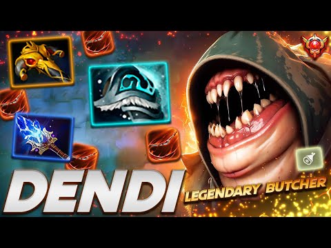 Dendi Pudge Legendary Player - Dota 2 Pro Gameplay [Watch & Learn]