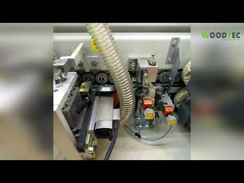 WoodTec EURO 4 - станок для облицовывания кромок woo11846, видео 10