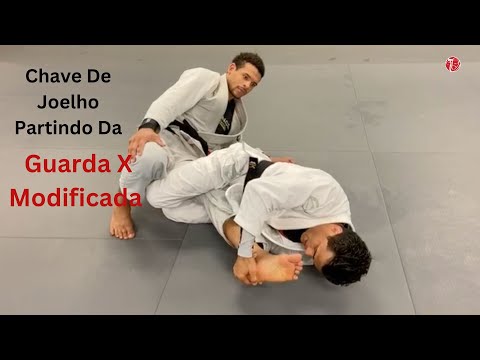 Chave De Joelho Partindo Da Guarda X Modificada | Cobrinha BJJ