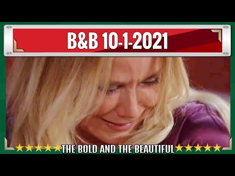 B&B 10-1-2021 || CBS The Bold and the Beautiful Spoilers Friday, October 1
