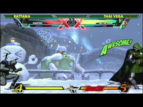 206 Tuesdays #4 - UMvC3 - Rattana vs Thai Vega
