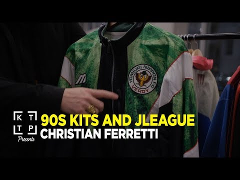 90s kits and JLeague : Christian Ferretti | KTTP Mag
