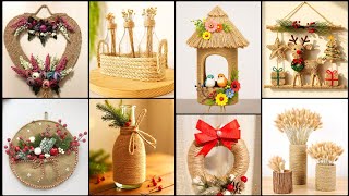 Creative Jute Wall Hanging Decor | Natural DIY Craft Ideas