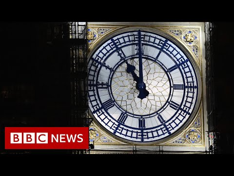 Brexit marked by the chimes of Big Ben - BBC News