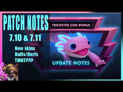 Smite: Patch Notes 7.10 & 7.11