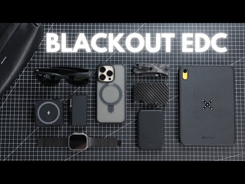 EDC Blackout Edition - 2023 everyday carry!
