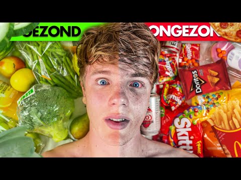 Ik Volgde ‘s Werelds Ongezondste VS Gezondste Dieet!