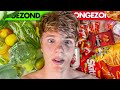 Ik Volgde S Werelds Ongezondste VS Gezondste Dieet