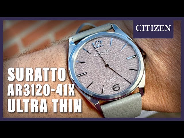 ساعة سيتيزن سوراتو إيكو درايف رجالية - AR3120-41X.B