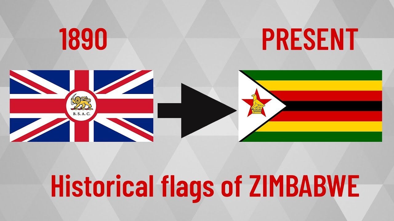 Historical flags of Zimbabwe