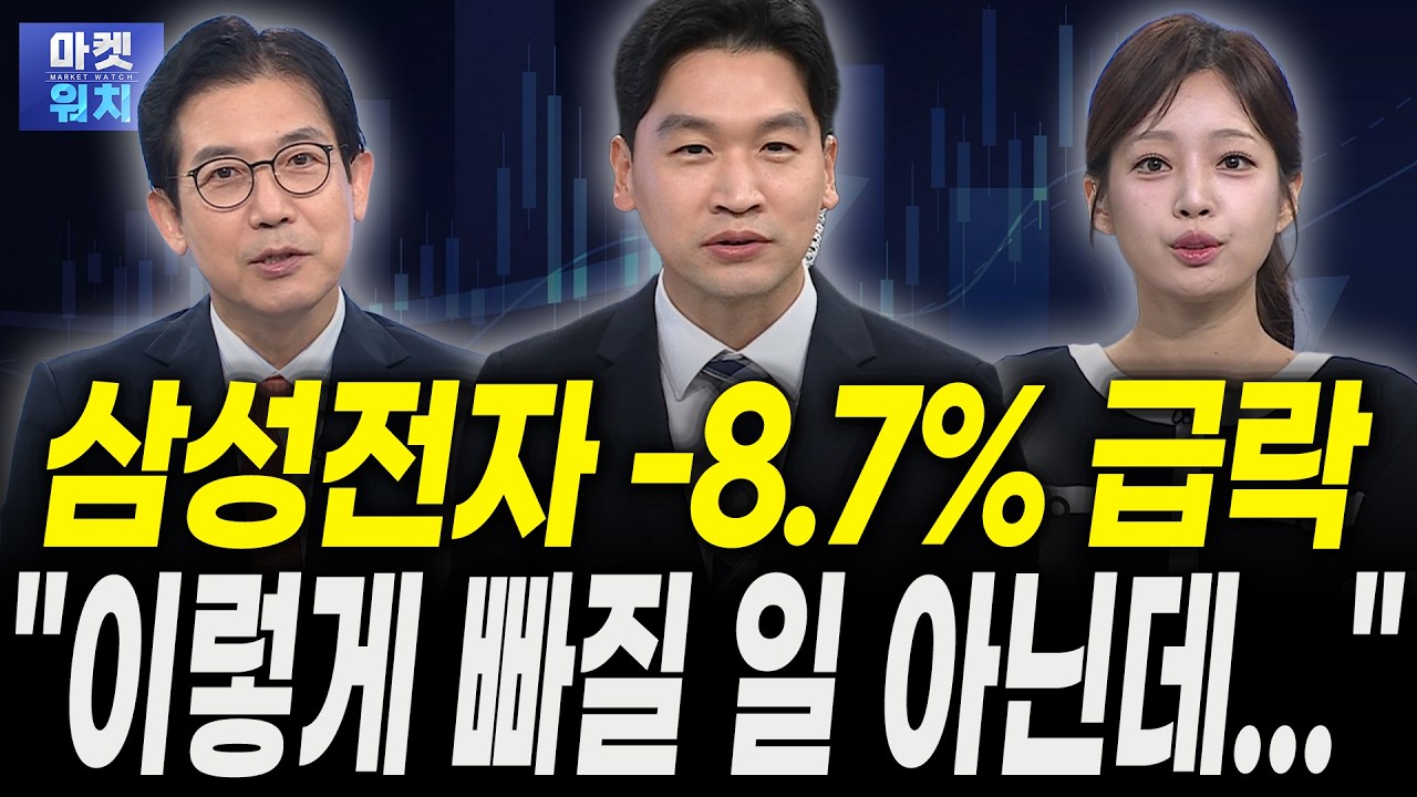 삼전 주주환원 실망? "급락 너무 과합니다"ㅣ강관우 더프레미어 대표