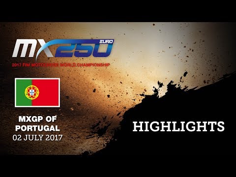 EMX 250cc Race2 - Highlights - MXGP of Portugal 2017