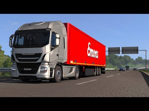 ETS 2 1.35 - ProMods 2.41 - Iveco Stralis 480 XP - Trip: Helsingborg - Berlin