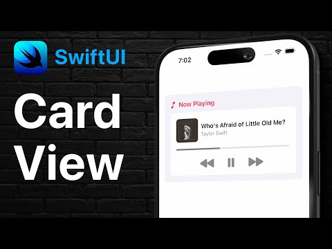 SwiftUI Card View - Group Box & Customizations thumbnail