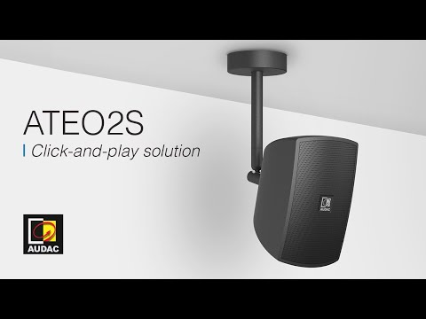 20W 2.0 AUDAC ATEO2 with surface ceiling mount, 40 W