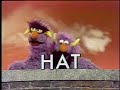 Classic Sesame Street Two Headed Monster HAT Full Version HQ 1978