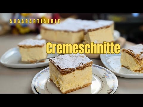The #1 Dessert Ever Made!!! Cremeschnitte Recipe and Baking Tip and Tricks