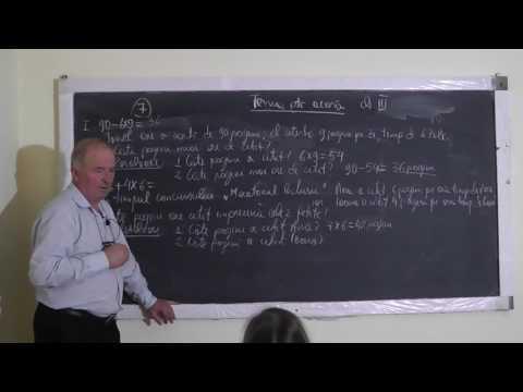 Lectia 1199 - Probleme rezolvate prin Metoda Comparatiei - Tema Clasa 3