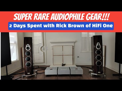 Super Rare and Cool Gear at One of the Best Audiophile Distributors - Rick Brown of HiFi One
