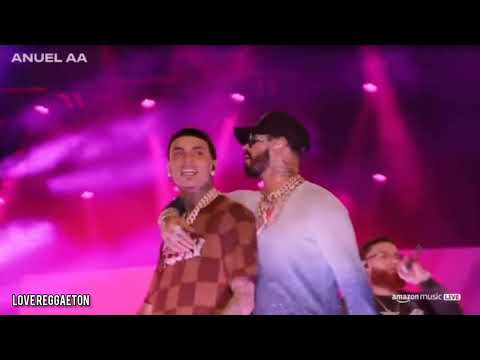 🎥 Anuel × Hades 66 ×  Luar La L - Pacto Remix Live Vibra Urbana 2024 Miami 🎶