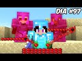 EU SOBREVIVI 100 DIAS ROUBANDO VIDA NO MINECRAFT - O FILME