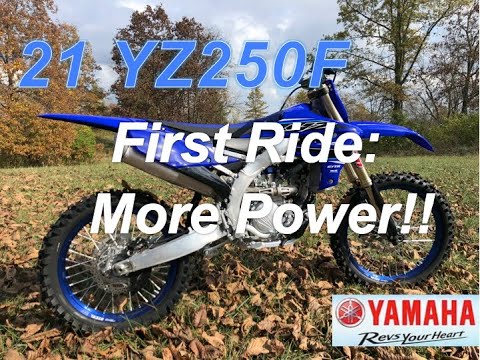 2021 YZ250F First Ride Impressions: Big Power!