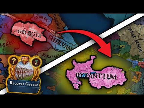 Forming BYZANTIUM... the HARD WAY in EU4?